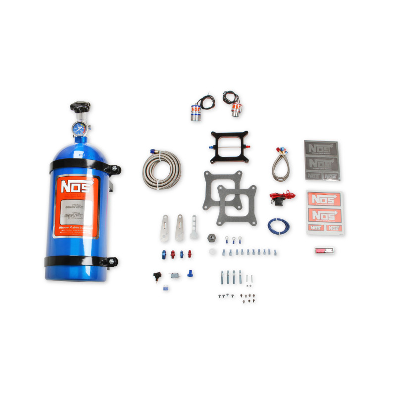 Kit nitro Big Shot flangia Holley 4150 190-300 CV - bombola da 10 lb