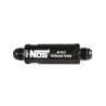 Filtre nitro Hi-Flow en ligne -8AN - noir