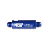 Hi-Flow-Lachgasfilter Inline -6AN - blau