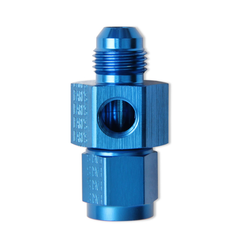 Adaptateur manomètre / purge de bouteille nitro -6AN pivotant - 1/8 NPT