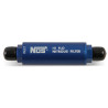 Filtro de nitro de alta presión en línea -6AN x -6AN - aluminio mecanizado