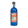 Lachgas-Flasche 5 lb - NOS-Blau, Super-Hi-Flo-Ventil