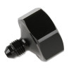 Flaschenmuttern-Adapter -4AN-660 - schwarzes 7075-Aluminium