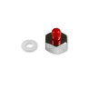 Adaptateur d'écrou de bouteille nitro -4AN-660 avec rondelle