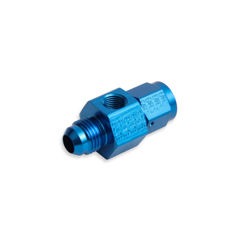 Adaptateur manomètre / purge de bouteille nitro -4AN pivotant - 1/8 NPT