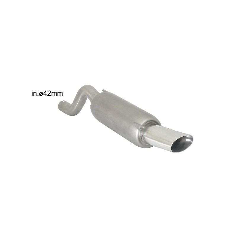 Silencieux arrière Ragazzon pour OPEL Corsa D (07/2006 - Aujourd'hui) 10.0519.13