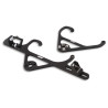 Kit staffa elettrovalvola dal pieno con acceleratore - flangia Holley 4150 e 4150HP