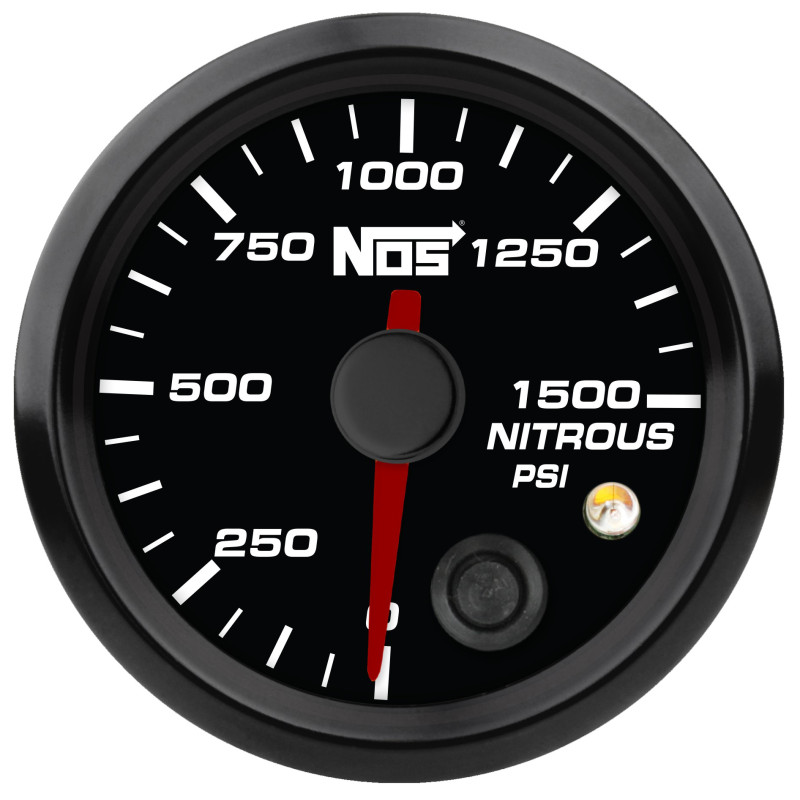 Manómetro analógico de presión de nitro 2-1/16 pulg. 0-1500 psi - esfera negra