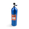 Bouteille nitro 15 lb - finition bleue NOS, robinet Super Hi-Flo, avec Racer Safety
