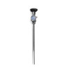 Super Hi-Flo 10 lb Nitrous Bottle Valve with Siphon Tube and Blue Gauge