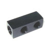 Lachgas-Verteilerblock 1 Eingang / 4 Ausgänge - Standard 1/8 NPT