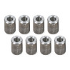 Weld-In Bungs for 1/16 NPT Nitrous Nozzles - Aluminum, Pack of 8