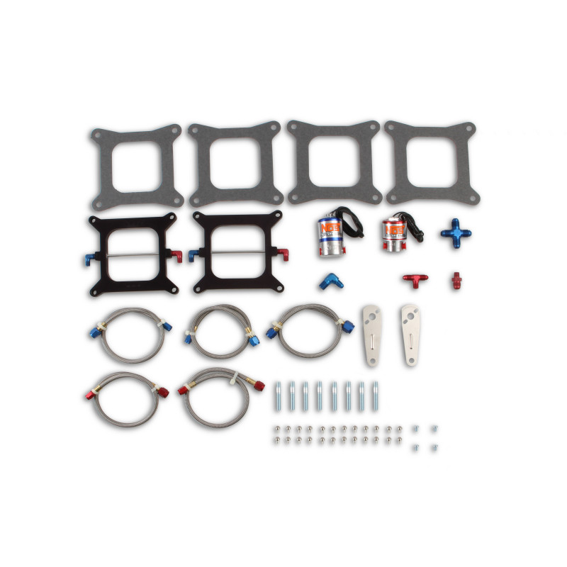 Kit d'upgrade Pro-Shot Fogger Cheater simple vers double étage - bride Holley 4150 (sans bouteille)