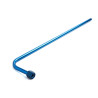 90° Nitrous Bottle Blowdown Tube - Blue, Racer Safety Aluminum
