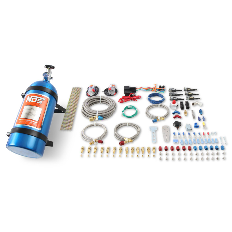 Lachgas-Kit Sportsman Fogger Reihen-6-Zylinder Einspritzer - 10-lb-Flasche