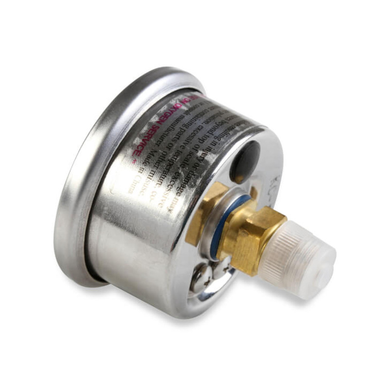 Sniper 1-1/2" Nitrous Gauge with 4 AN Adapter