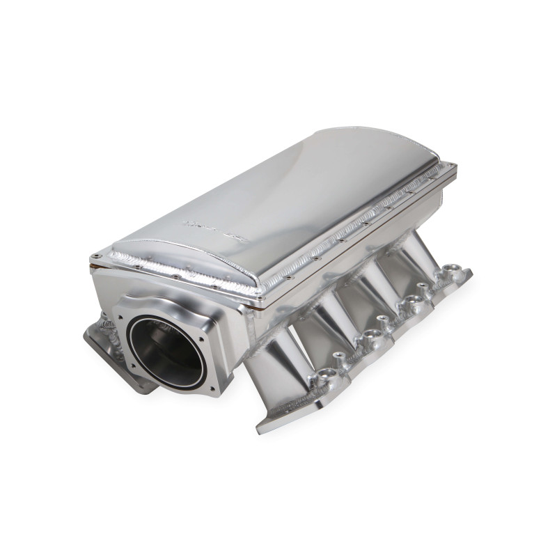 Saugrohr gefertigt Race Series Sniper EFI - GM LS3/L92 - 90 mm - silber