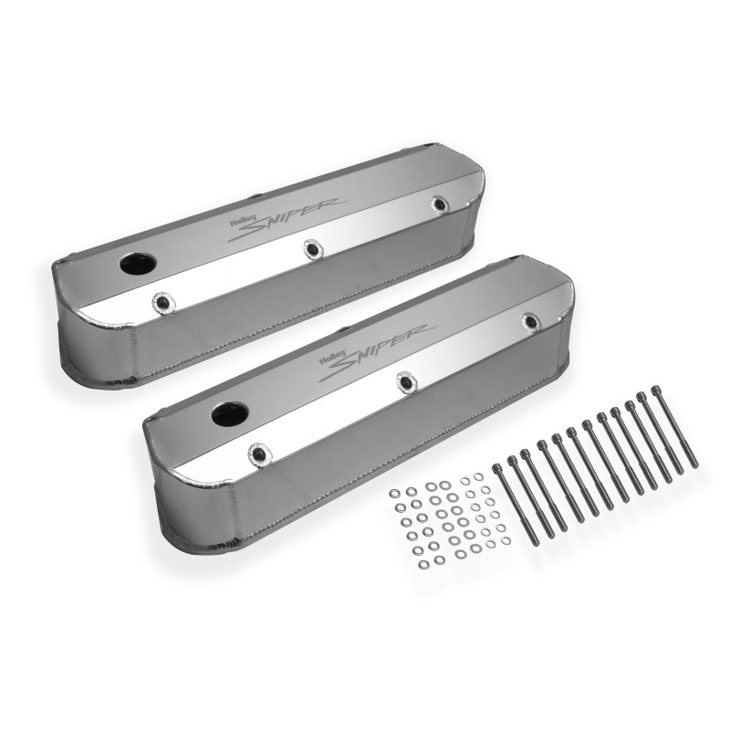 Ventildeckel aus gefertigtem Aluminium Sniper - Ford Small Block - natur eloxiert
