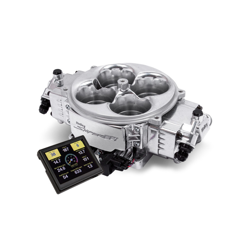 Kit d'injection Holley Sniper EFI Stealth 4500 - poli