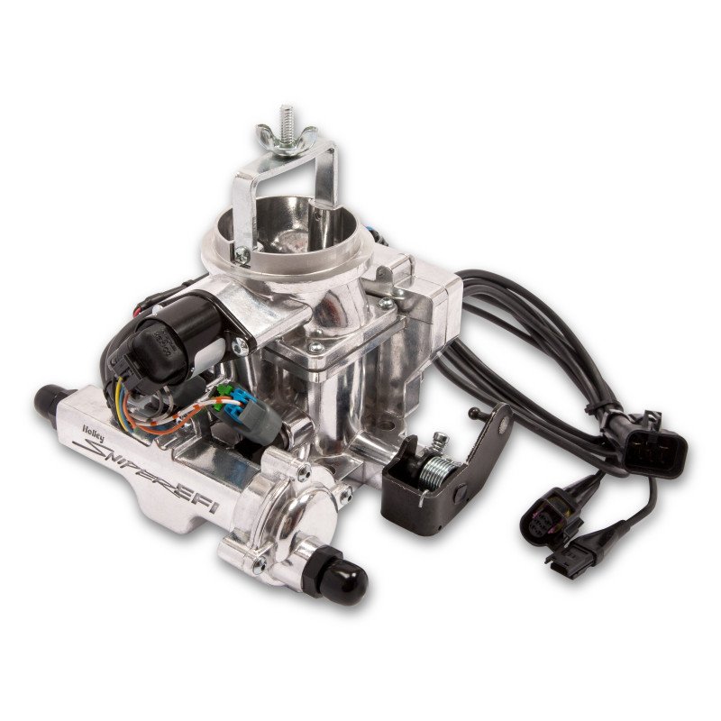 Einspritzkit Holley Sniper EFI BBD für Jeep CJ 1971-1986 - glänzend