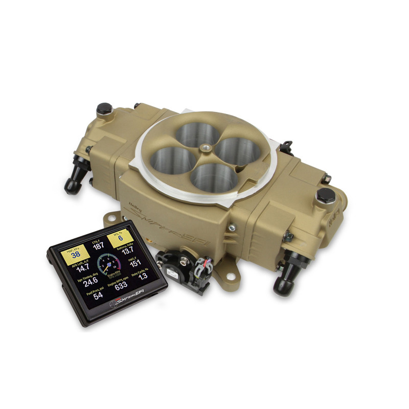 Einspritzkit Holley Sniper Stealth 4150 - Classic Gold